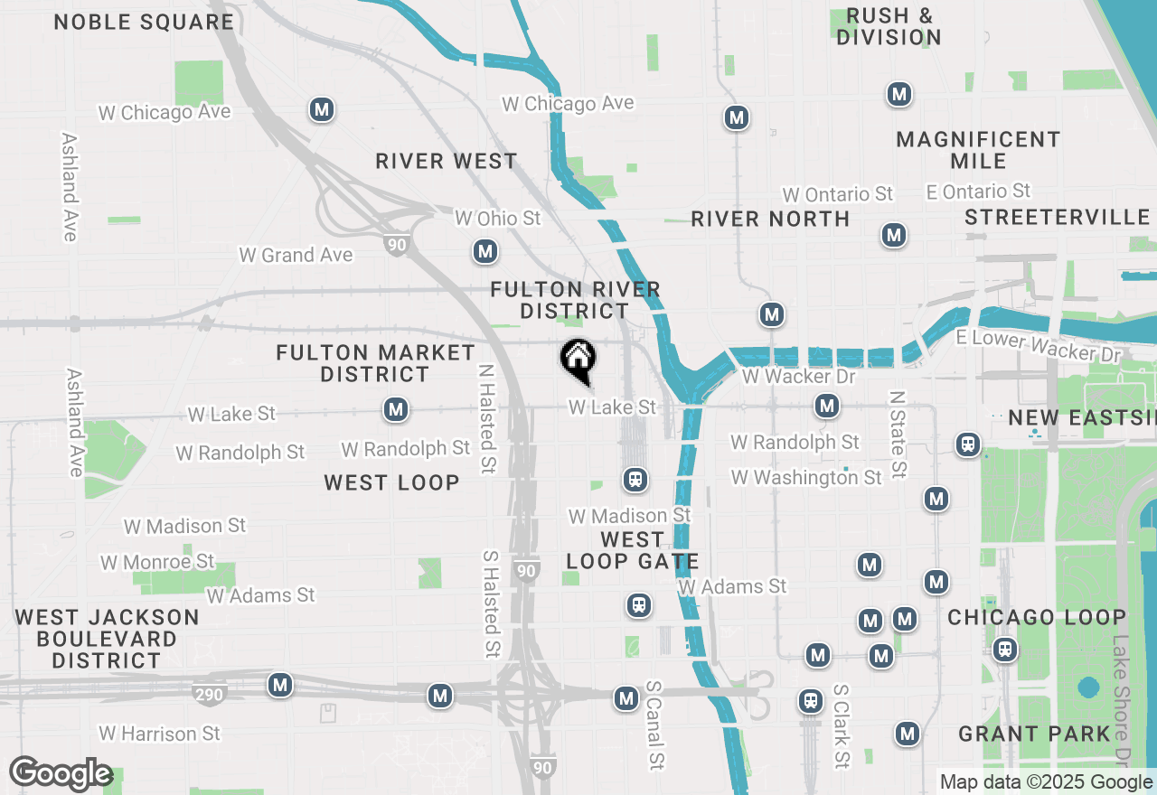 Map of 200 N Jefferson Street #710, Chicago, IL 60661