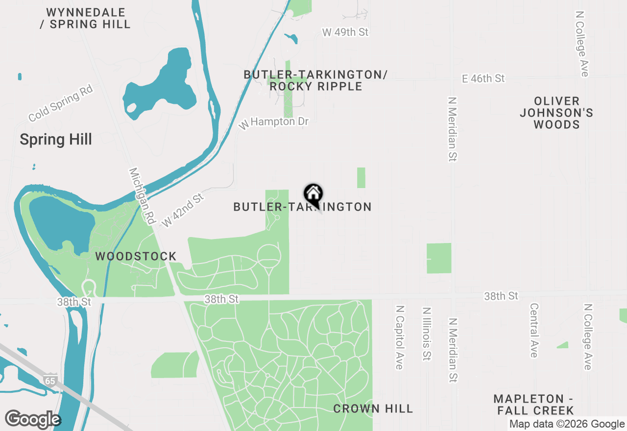 Map of 4069 Byram Avenue, Indianapolis, IN 46208