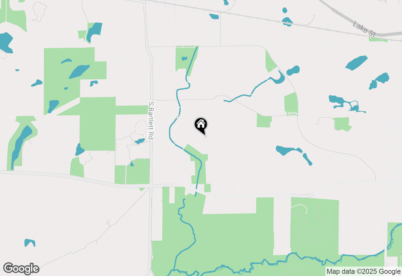 Map of 4009 Faith Lane, St. Charles, IL 60174