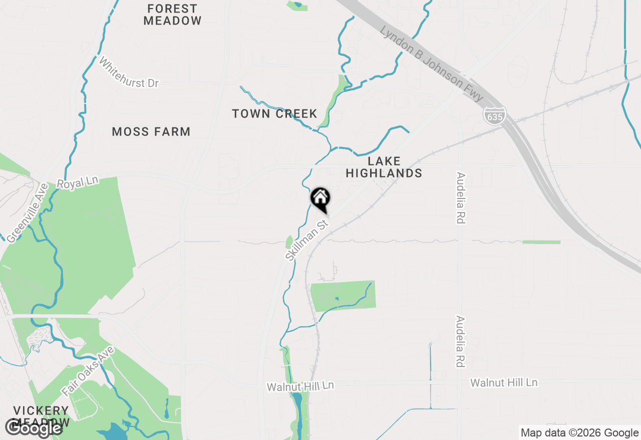 Map of 8109 Skillman Street #3010, Dallas, TX 75231