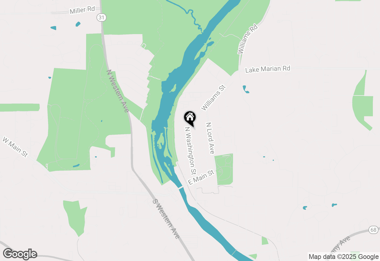 Map of 242 N Washington Street, Carpentersville, IL 60110