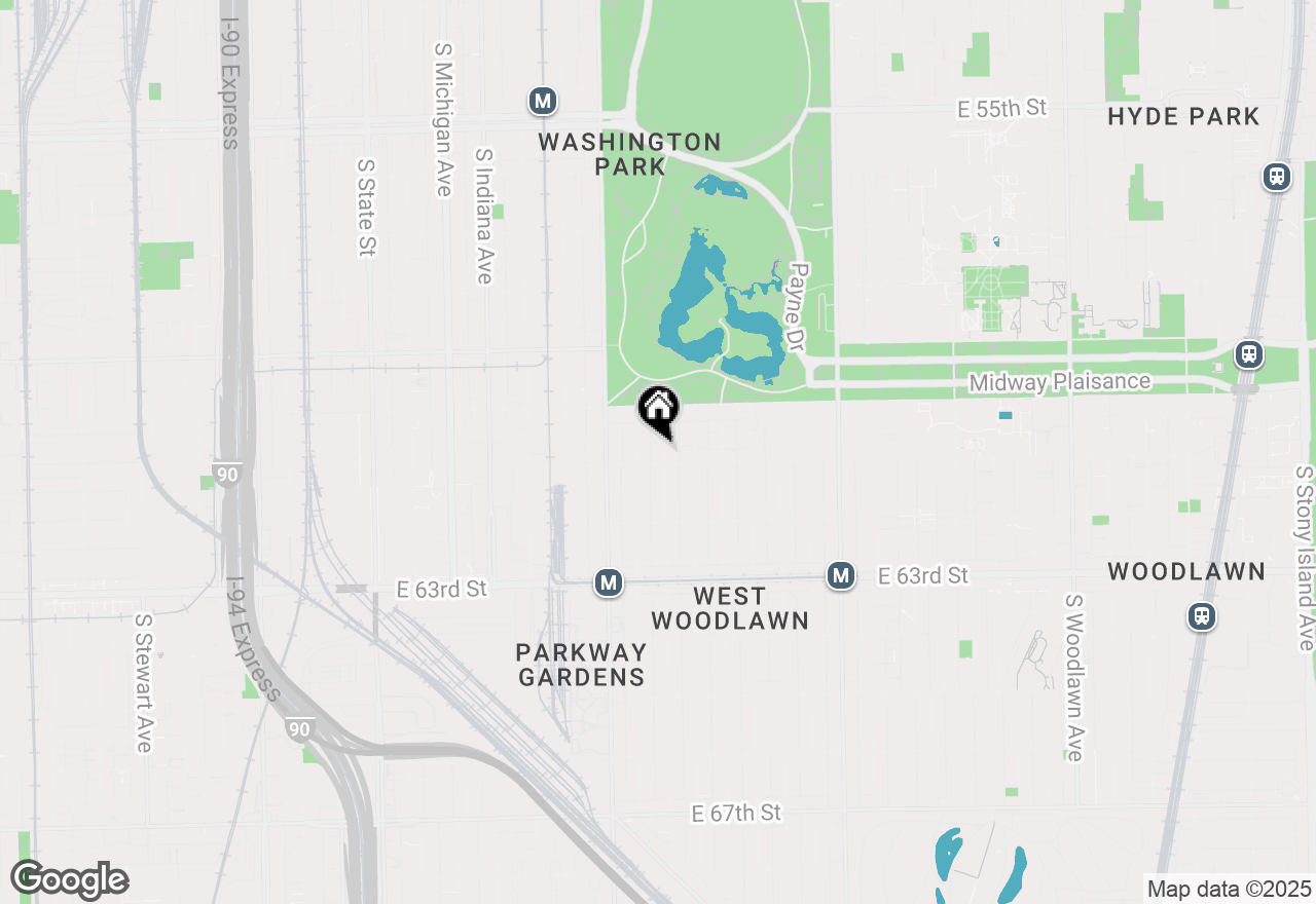 Map of 6048 S Eberhart Avenue, Chicago, IL 60637