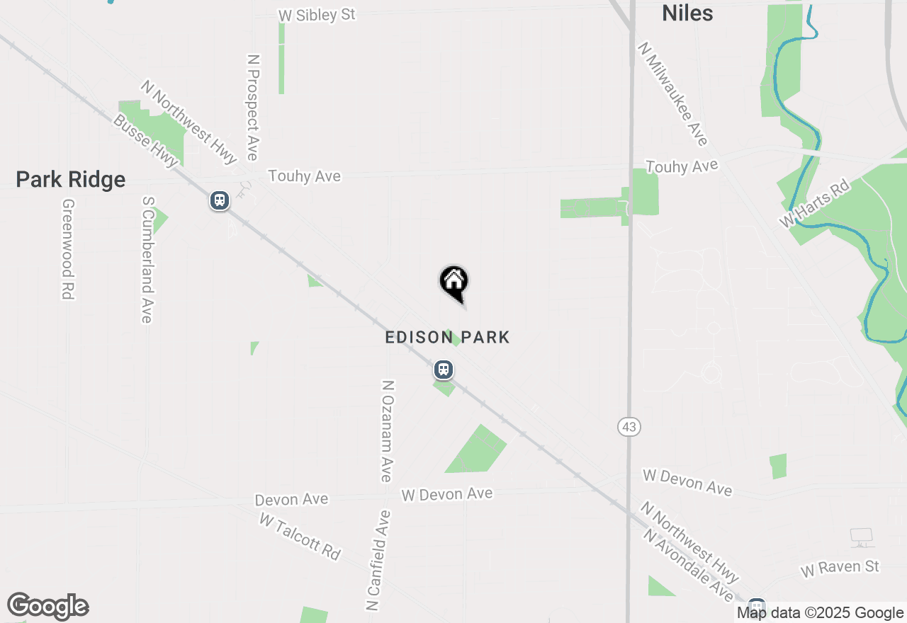 Map of 6845 N Ottawa Avenue, Chicago, IL 60631