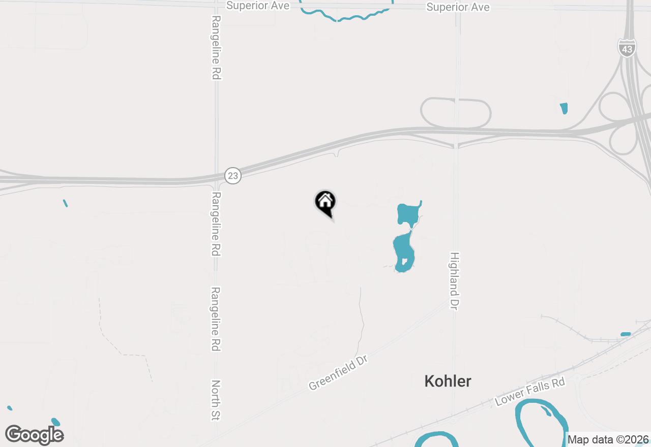 Map of Lt70 Meadow Cir N, Kohler, WI 53044