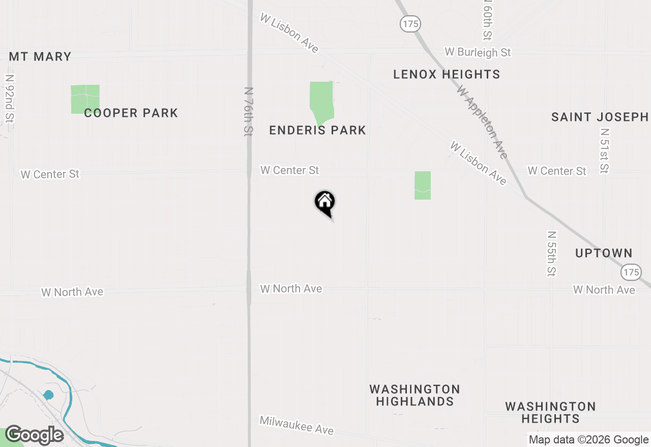 Map of 2515 N 71st St, Wauwatosa, WI 53213