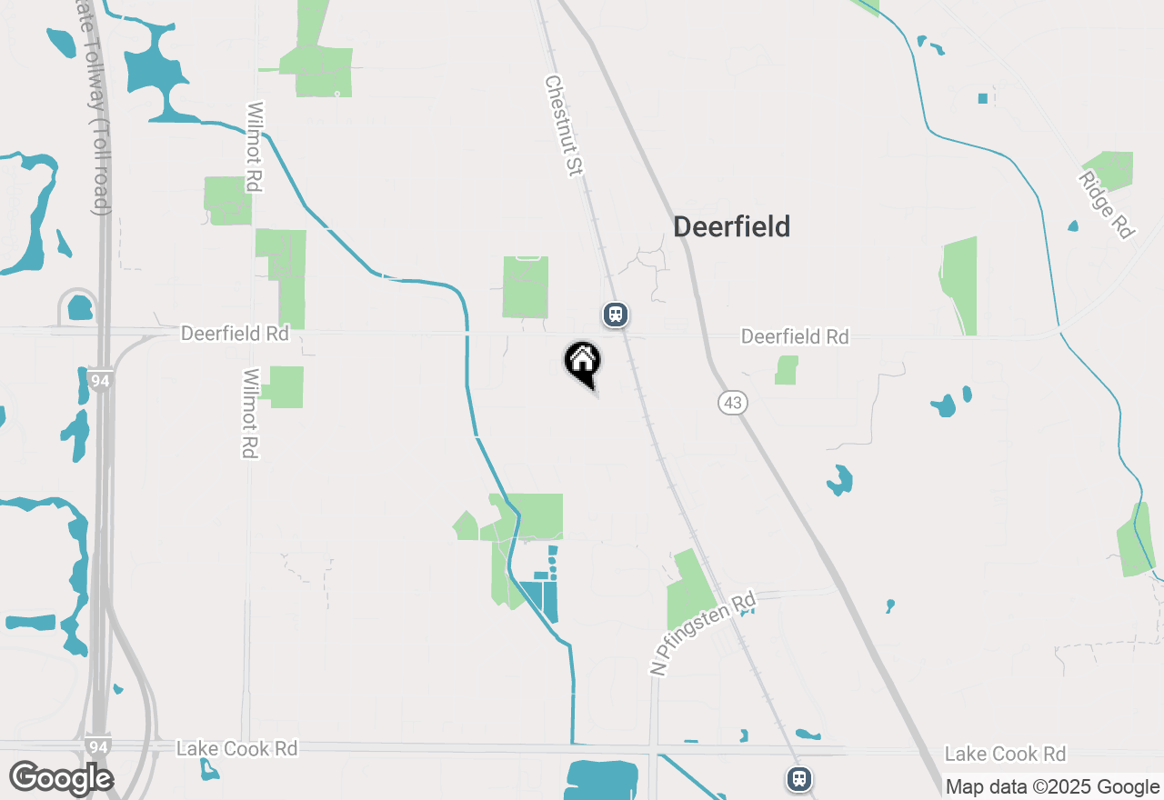 Map of 938 Osterman Avenue, Deerfield, IL 60015