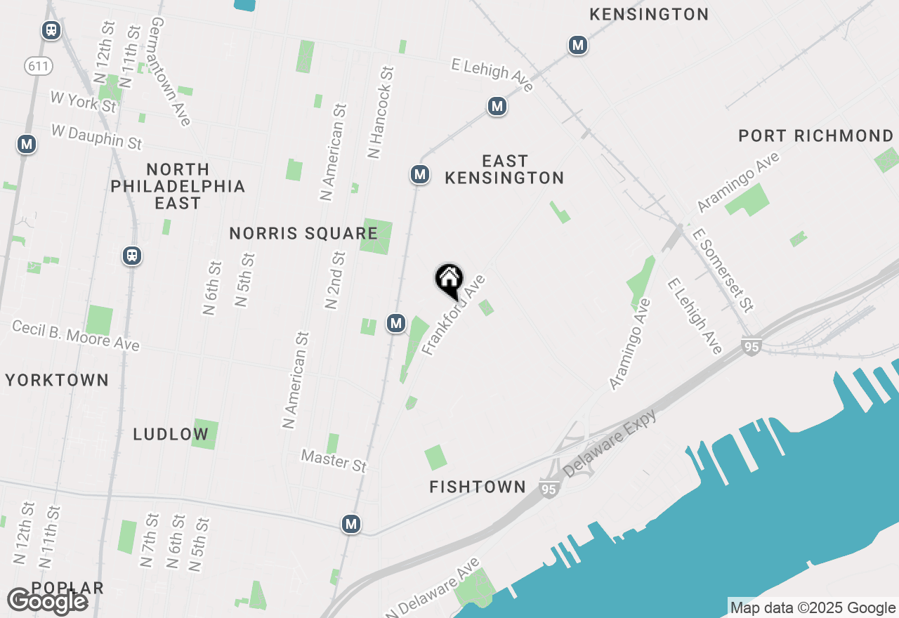 Map of 2020 Frankford Avenue #305, Philadelphia, PA 19125