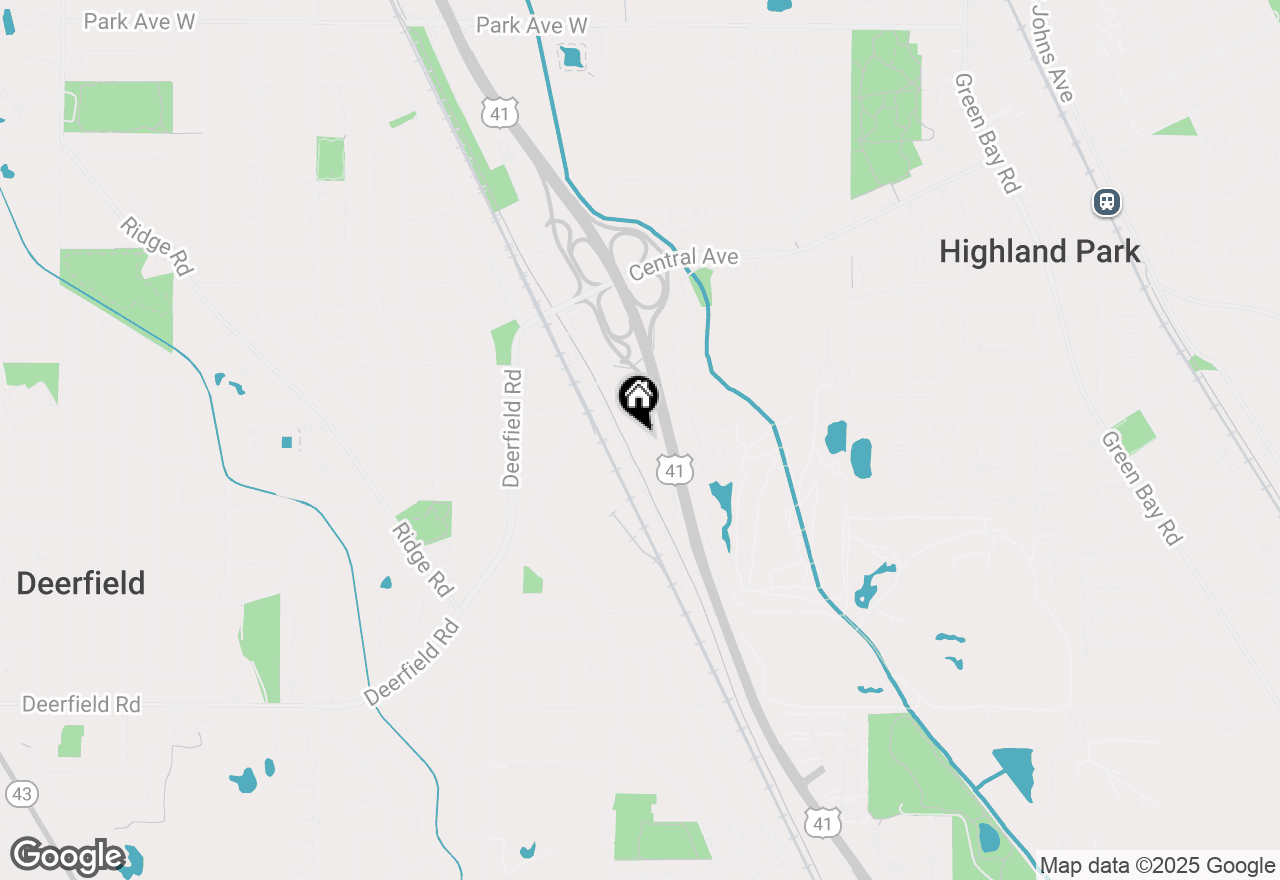 Map of 1280 Old Skokie Valley Road, Highland Park, IL 60035