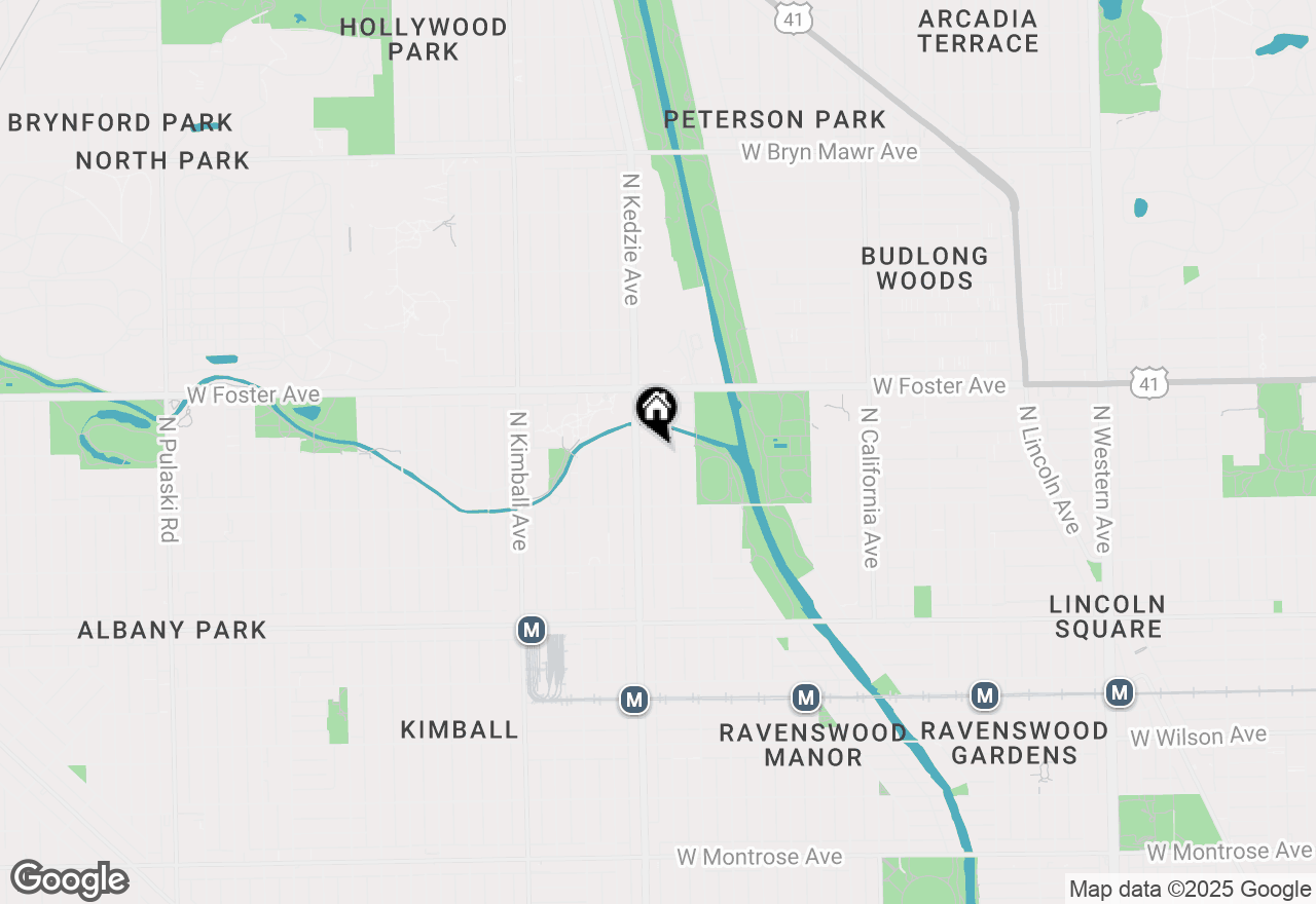 Map of 3143 W Carmen Avenue #3, Chicago, IL 60625