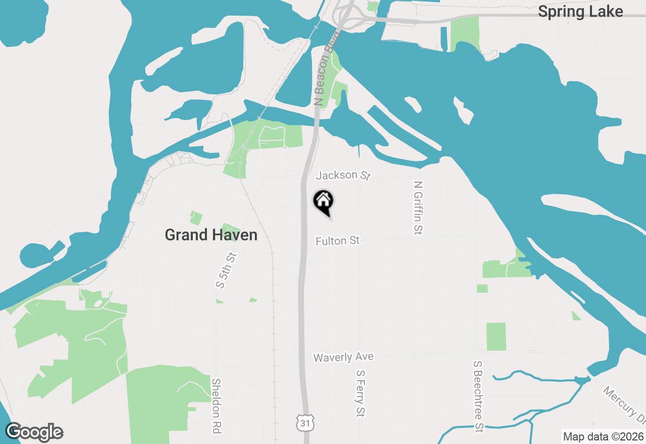 Map of 913 Elliott Avenue, Grand Haven, MI 49417