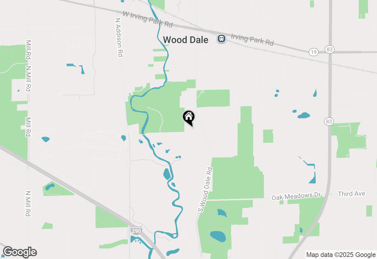 Map of 190 S Wood Dale Road #611, Wood Dale, IL 60191