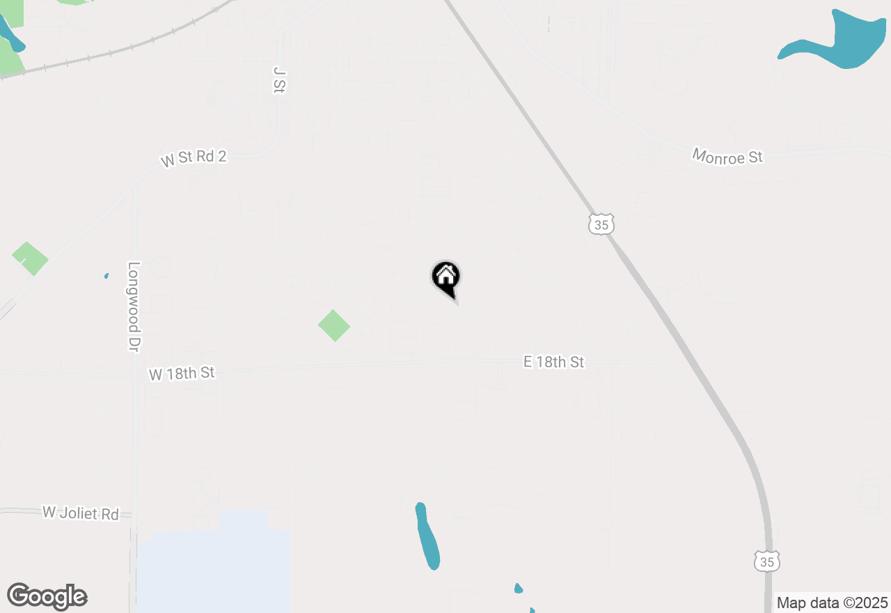 Map of 1510 A Street, La Porte, IN 46350