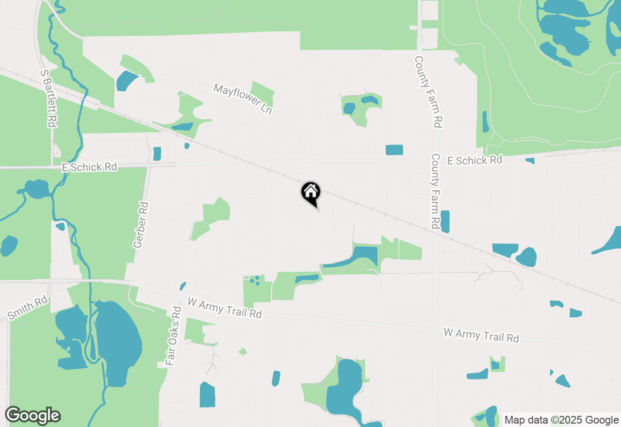 Map of 4213 Cove Drive, Hanover Park, IL 60133