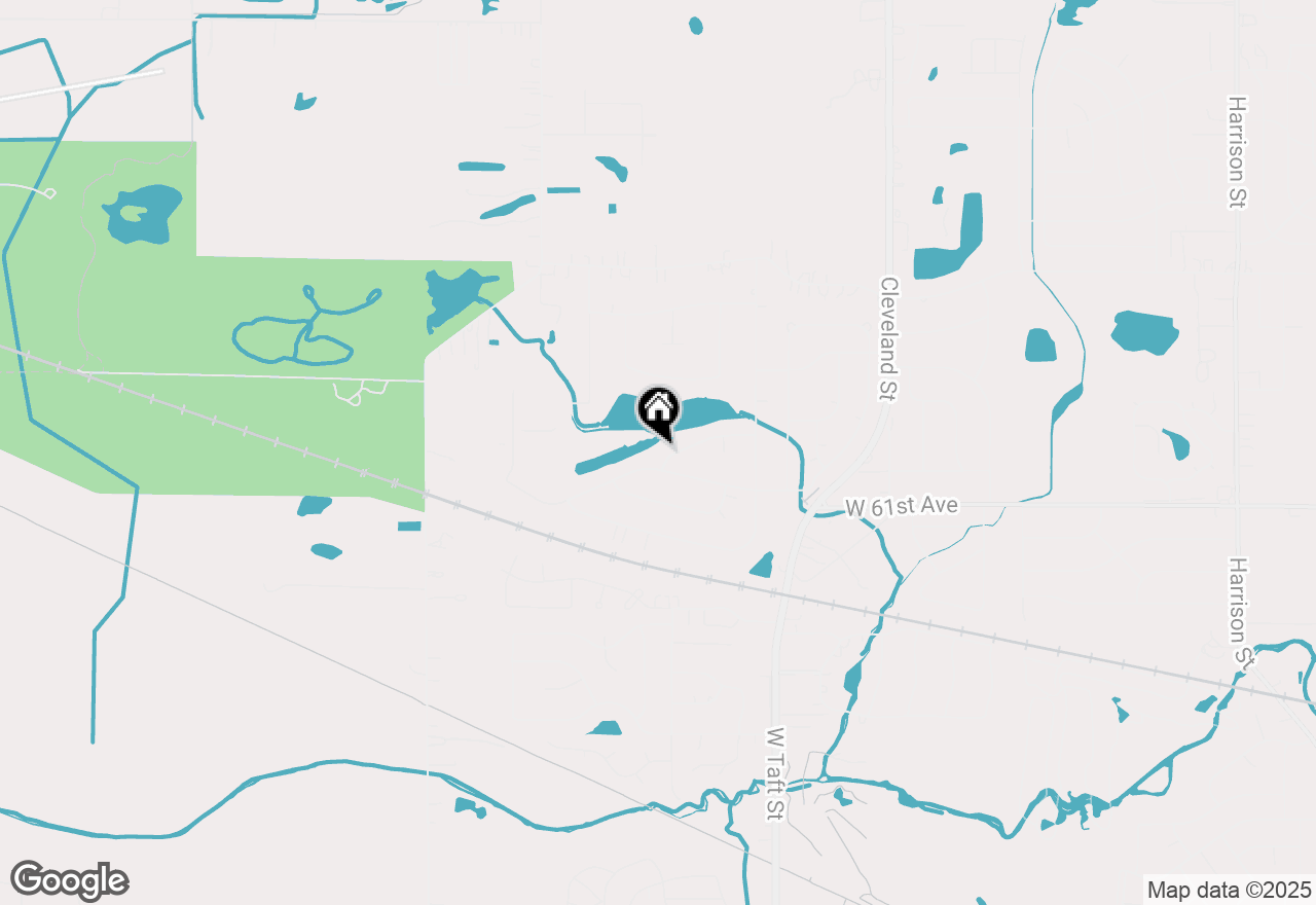 Map of 2680 W 59th Place, Merrillville, IN 46410