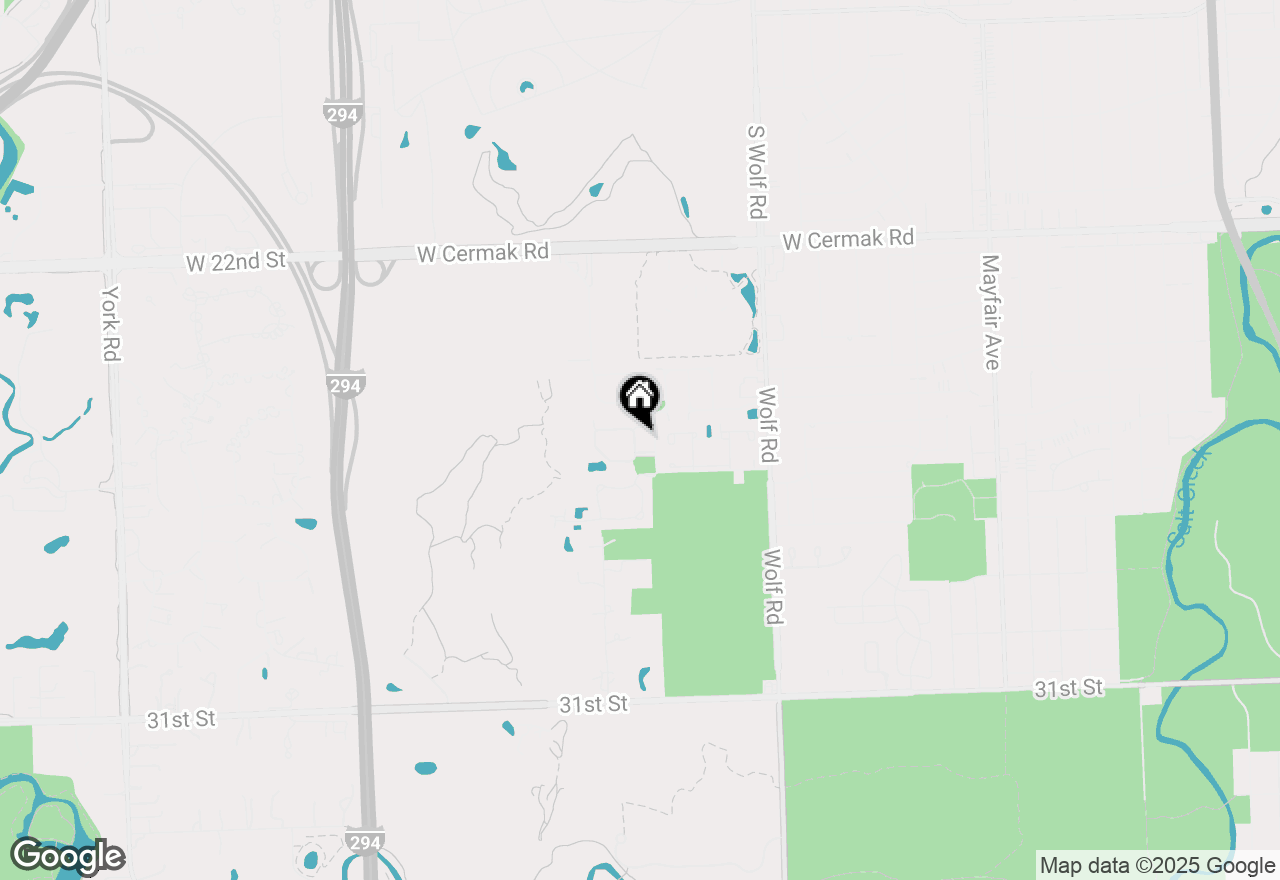 Map of 2507 Camberley Circle #1-810, Westchester, IL 60154