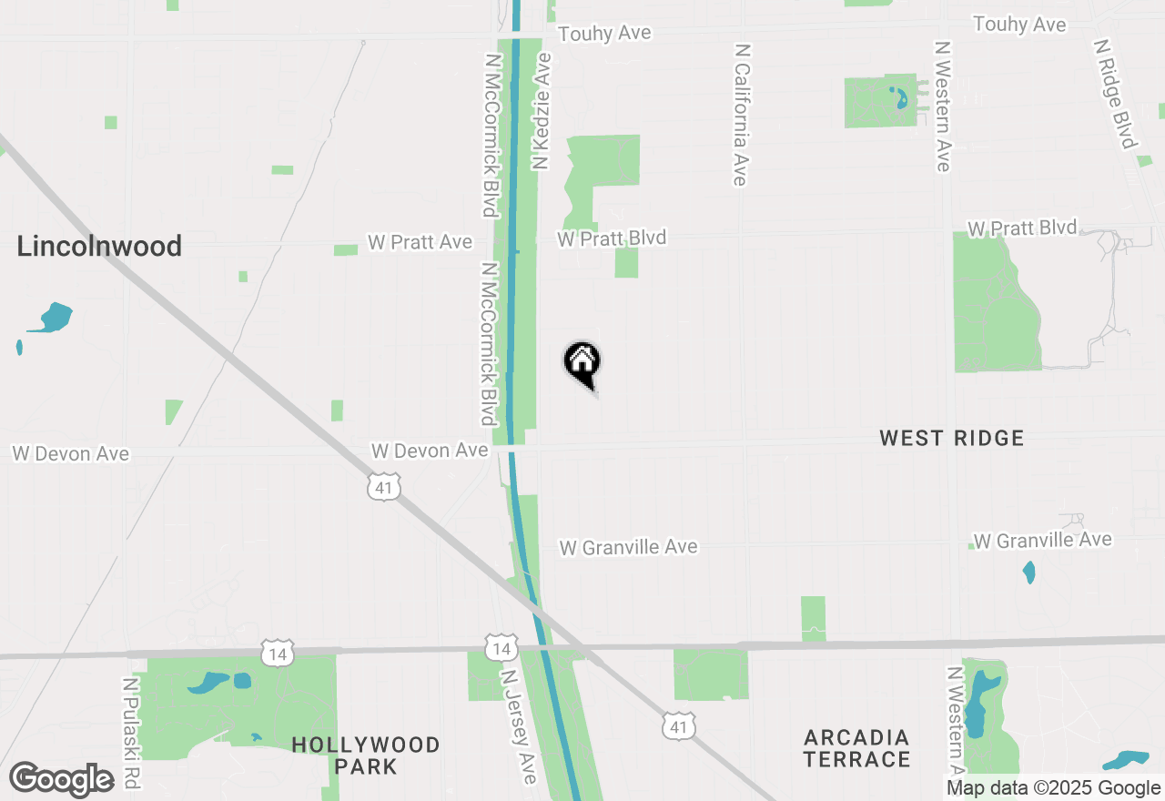 Map of 3105 W Arthur Avenue, Chicago, IL 60645