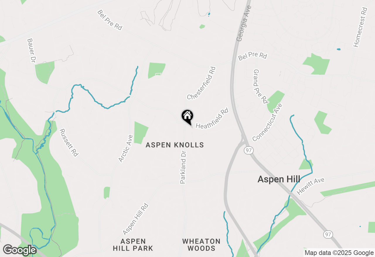 Map of 13919 Parkland Drive, Rockville, MD 20853