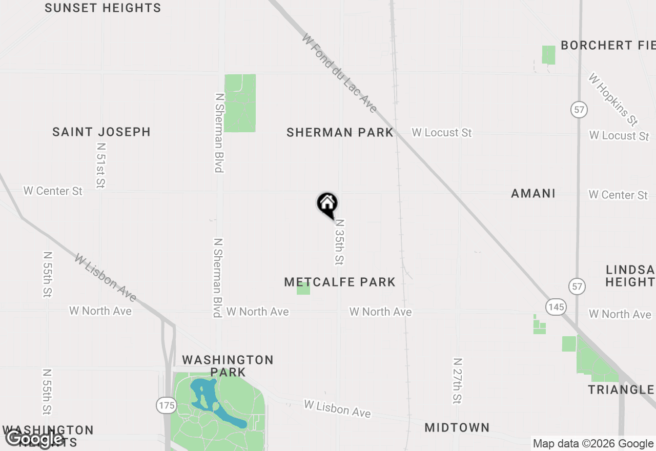 Map of 3533 W Clarke St, Milwaukee, WI 53210