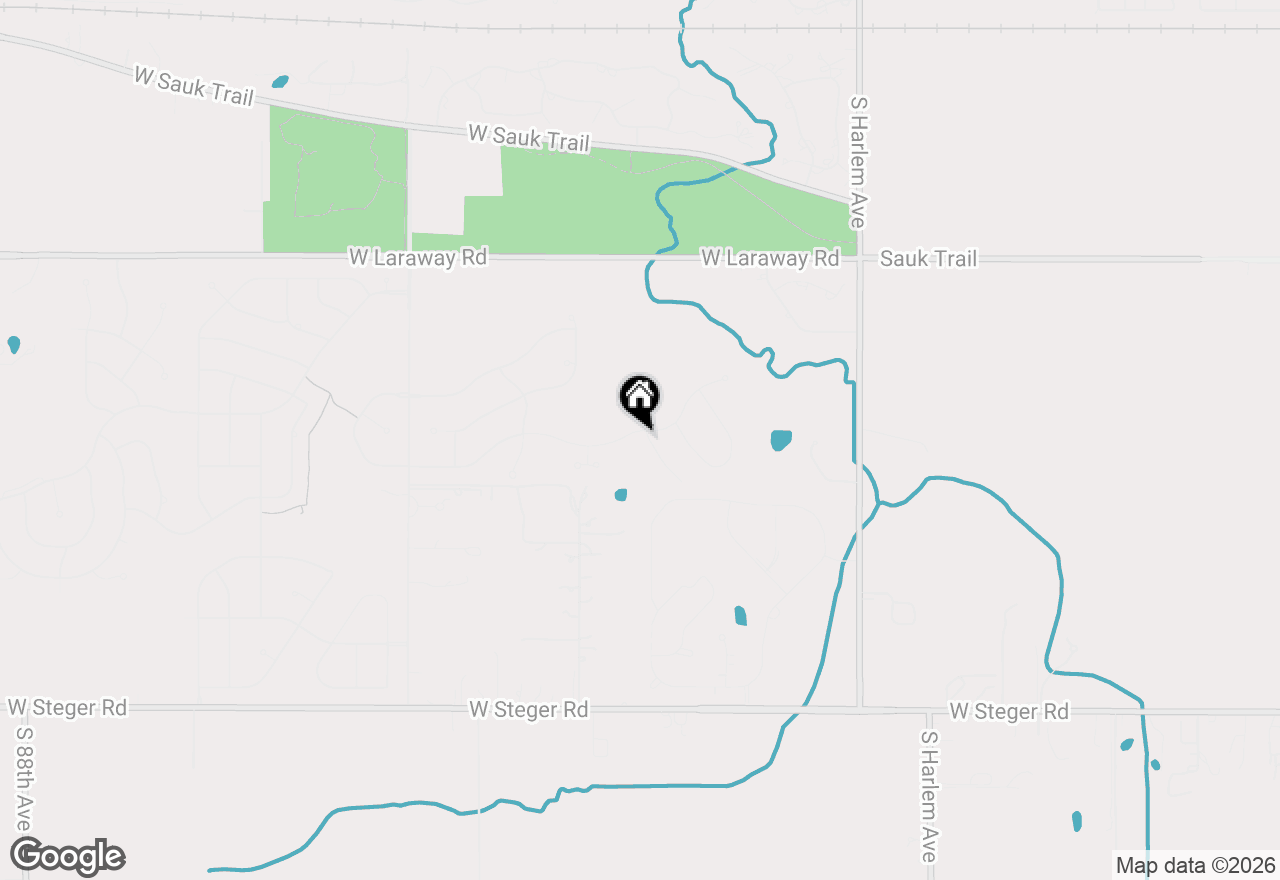 Map of (Address confidential), Frankfort, Illinois 60423