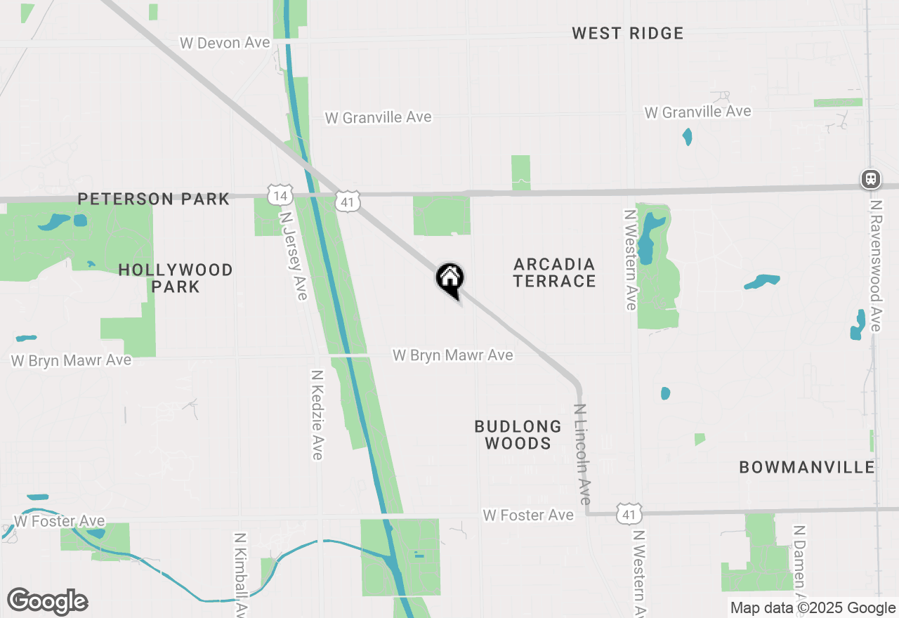 Map of 5706 N Mozart Street, Chicago, IL 60659