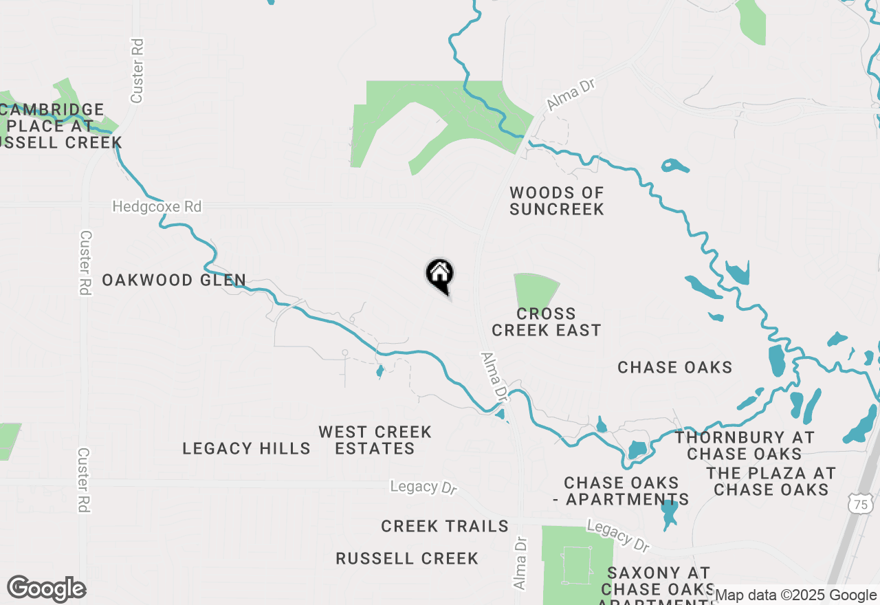 Map of 1137 Gannon Drive, Plano, TX 75025