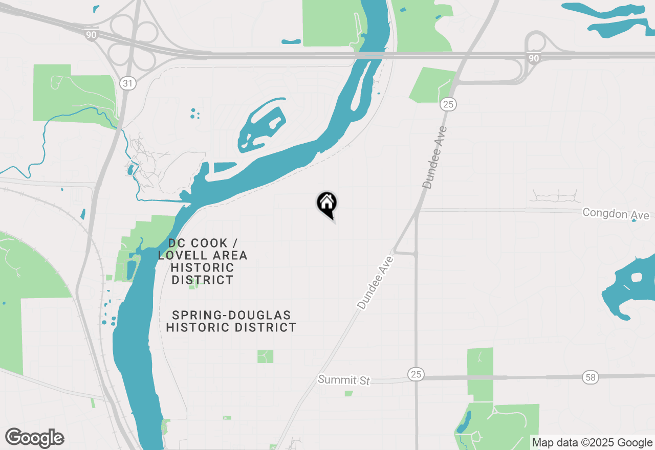 Map of 1031 Logan Avenue, Elgin, IL 60120