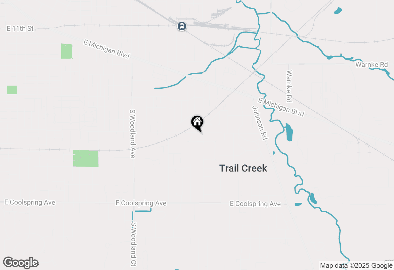 Map of 2321 Greenwood Avenue, Michigan City, IN 46360