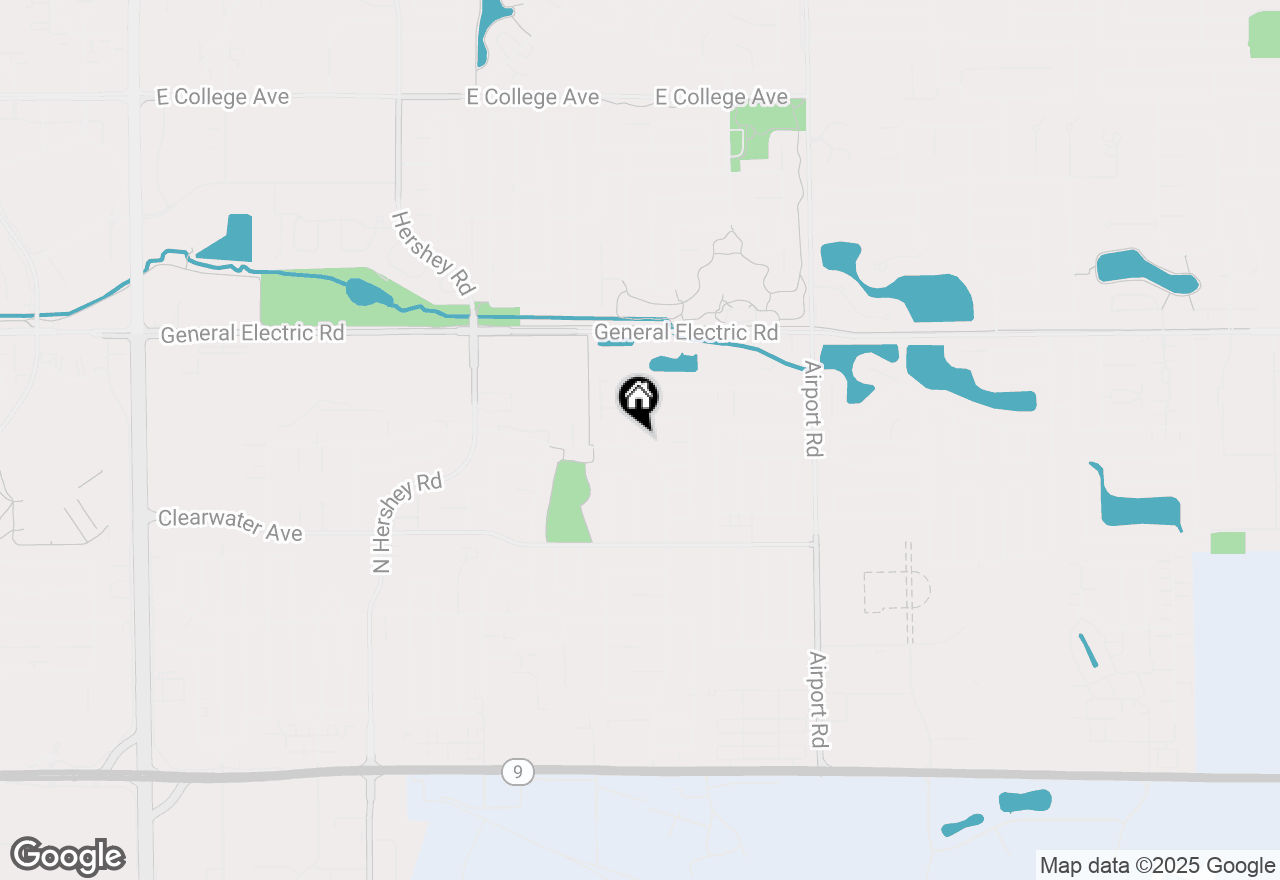 Map of 4 Rounds Road, Bloomington, IL 61704