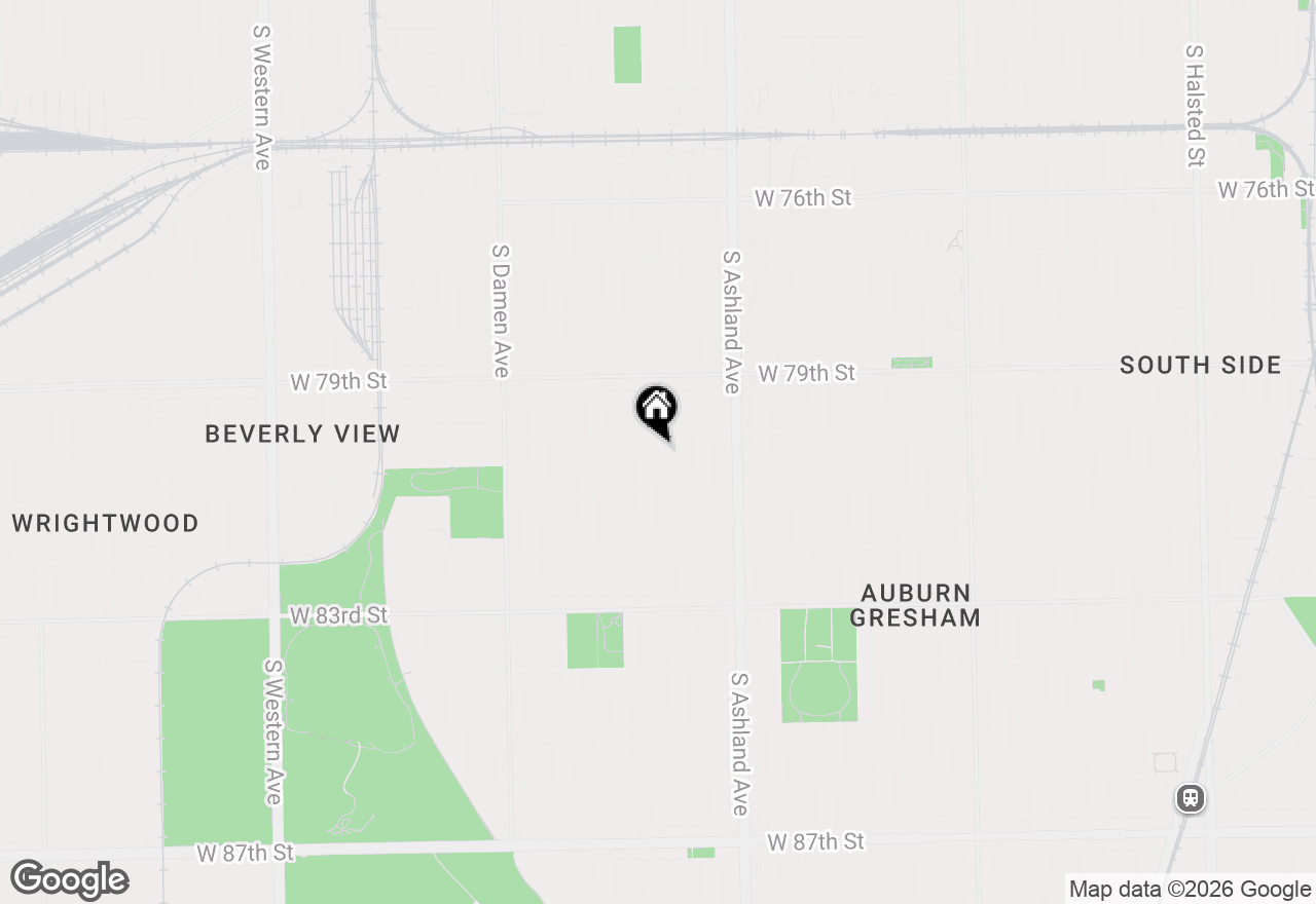 Map of 8017 S Hermitage Avenue, Chicago, IL 60620