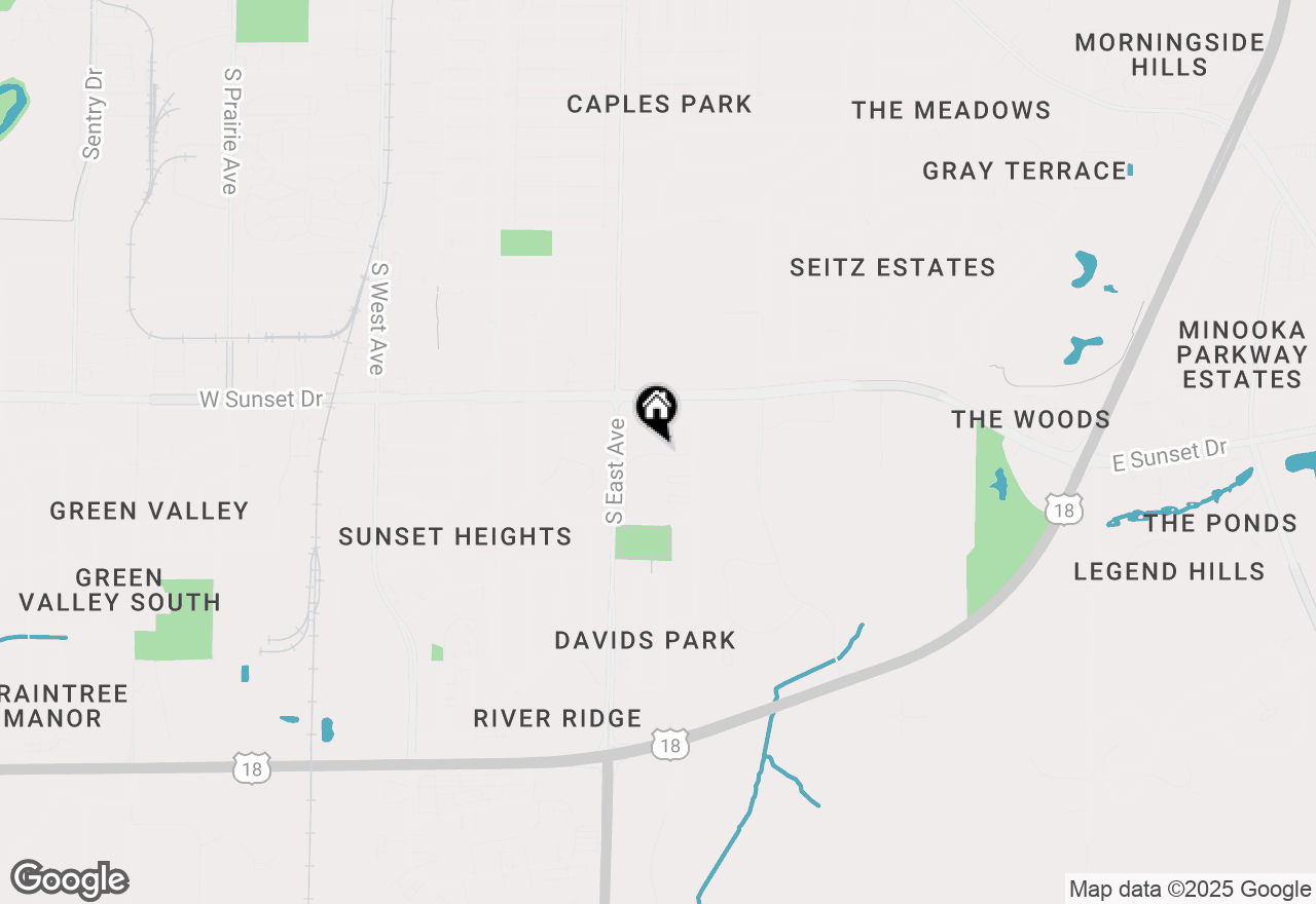 Map of 1430 Big Bend Rd #A, Waukesha, WI 53189