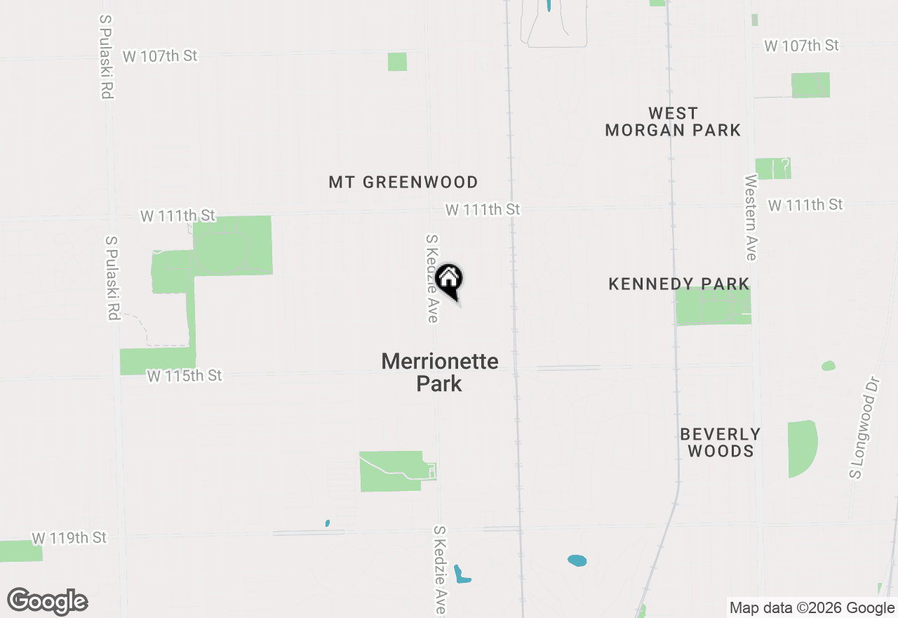 Map of 11326 S Troy Street, Chicago, IL 60655