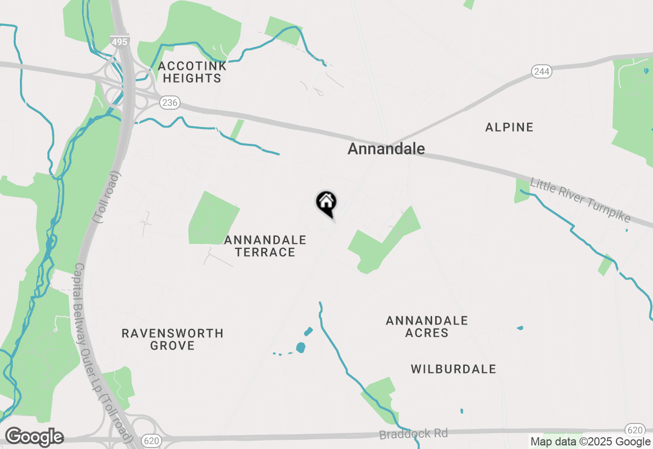 Map of 4541 Garbo Court, Annandale, VA 22003