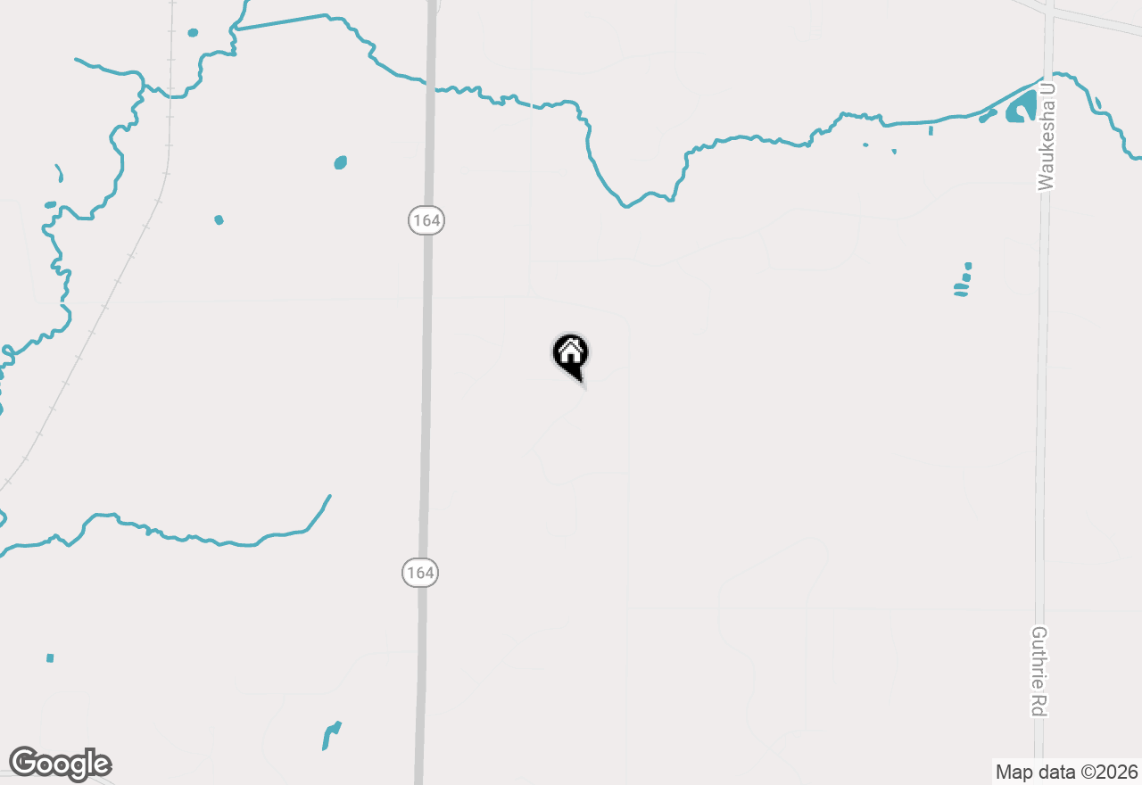 Map of S55W23639 Hickory Ridge Dr, Waukesha, WI 53189