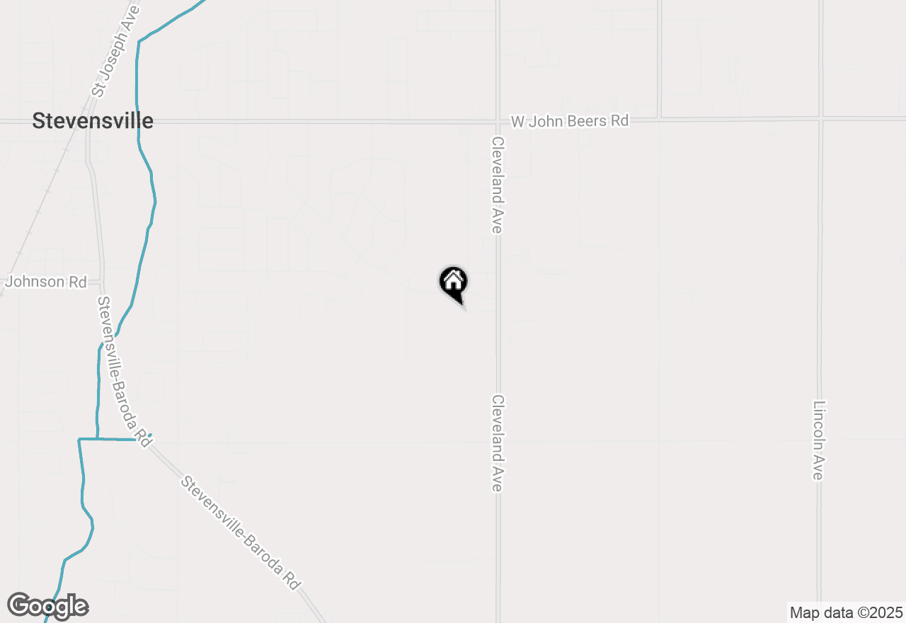 Map of 1732 Peachtree Path #4, Stevensville, MI 49127