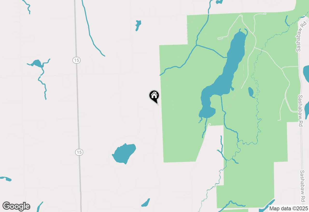 Map of 9056 Deerwood Road, Independence, MI 48348