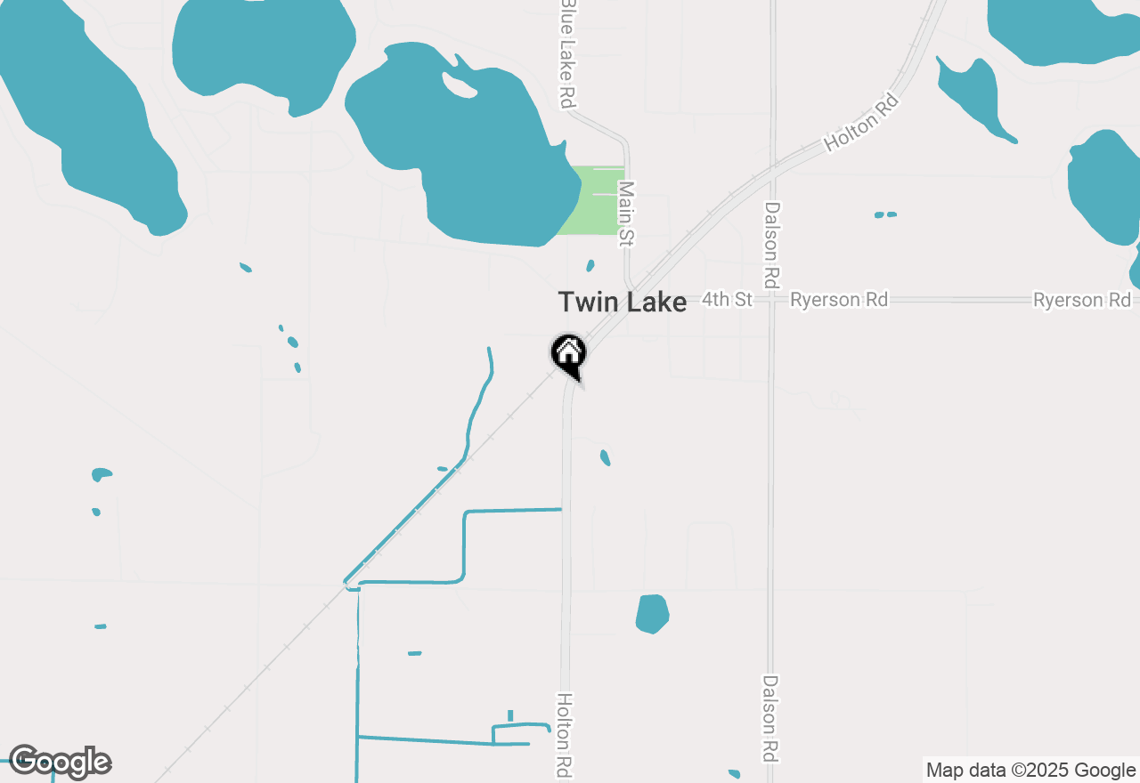 Map of 5837 Holton Road, Twin Lake, MI 49457