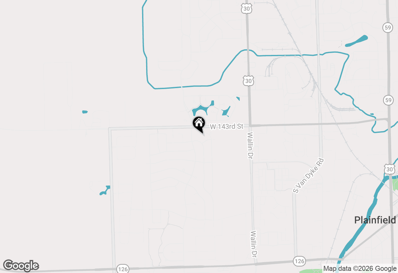 Map of 14306 General Court, Plainfield, IL 60544