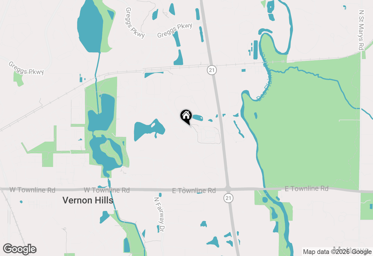 Map of 564 Harvey Lake Drive, Vernon Hills, IL 60061