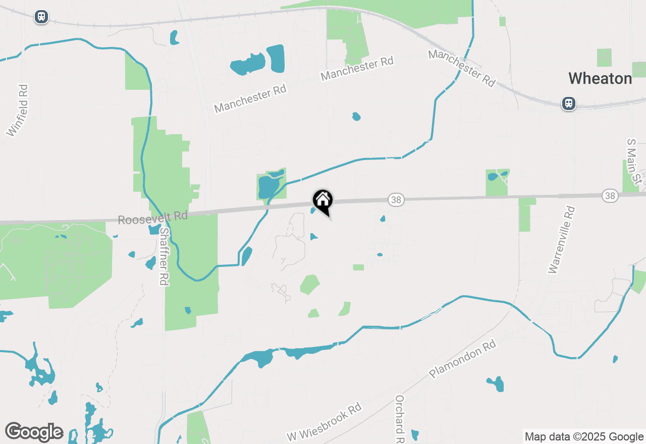 Map of 1927 Ardmore Lane #D, Wheaton, IL 60189