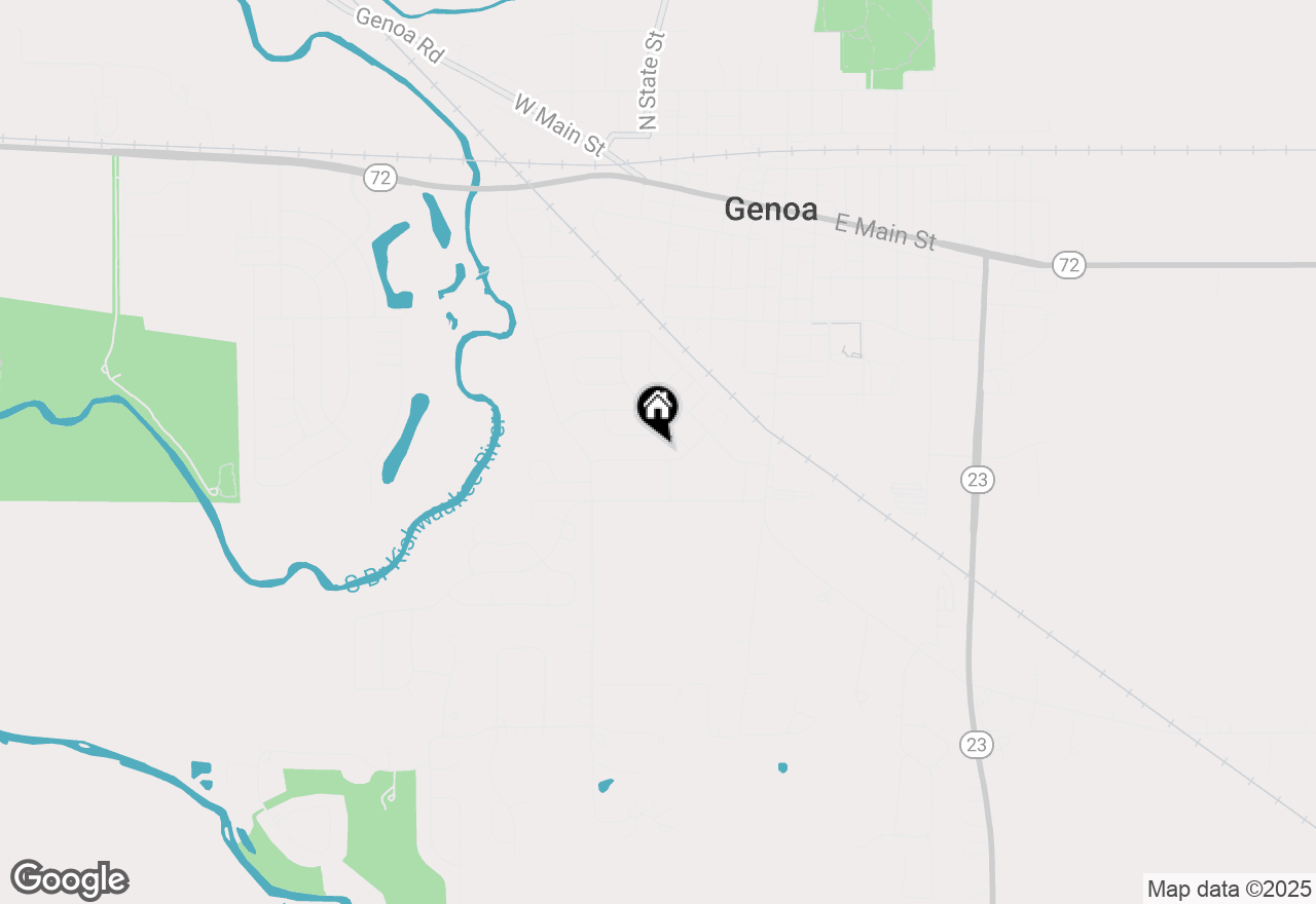 Map of 705 Cherry Tree Lane, Genoa, IL 60135