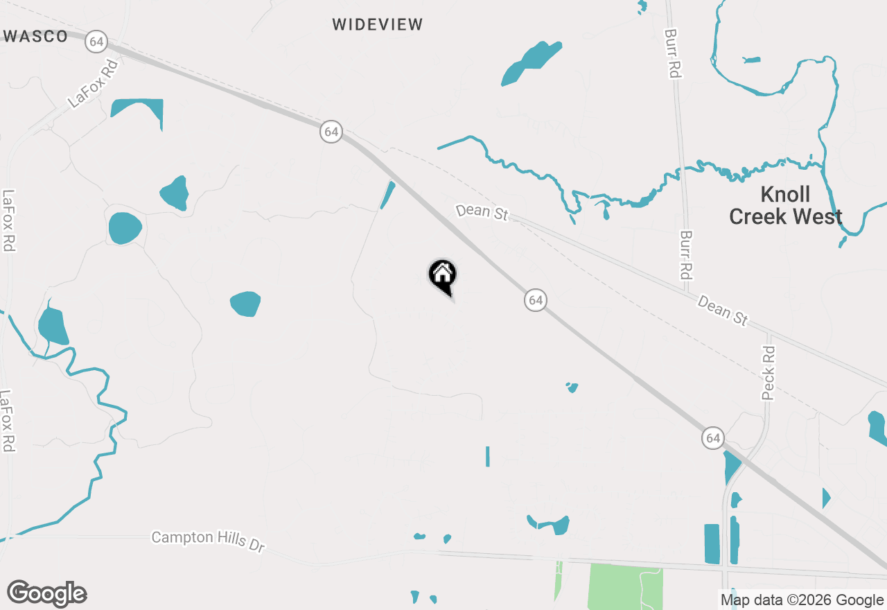 Map of 39W140 Baert Lane, St. Charles, IL 60175