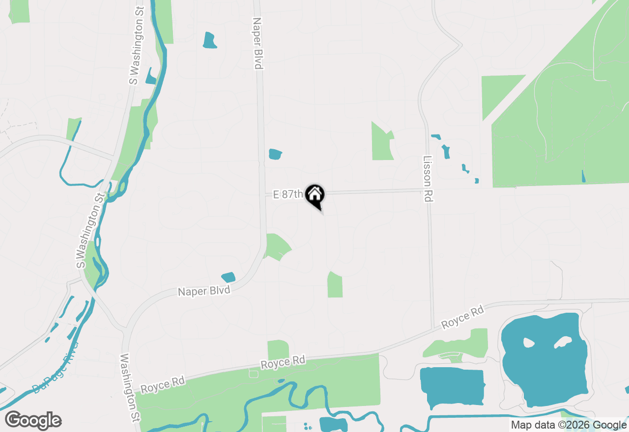 Map of 2238 Remington Drive, Naperville, IL 60565