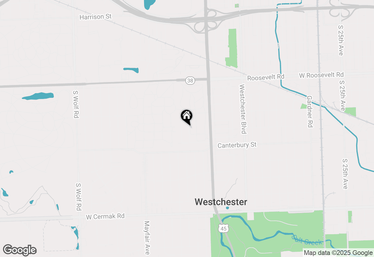 Map of 1452 Concord Avenue, Westchester, IL 60154