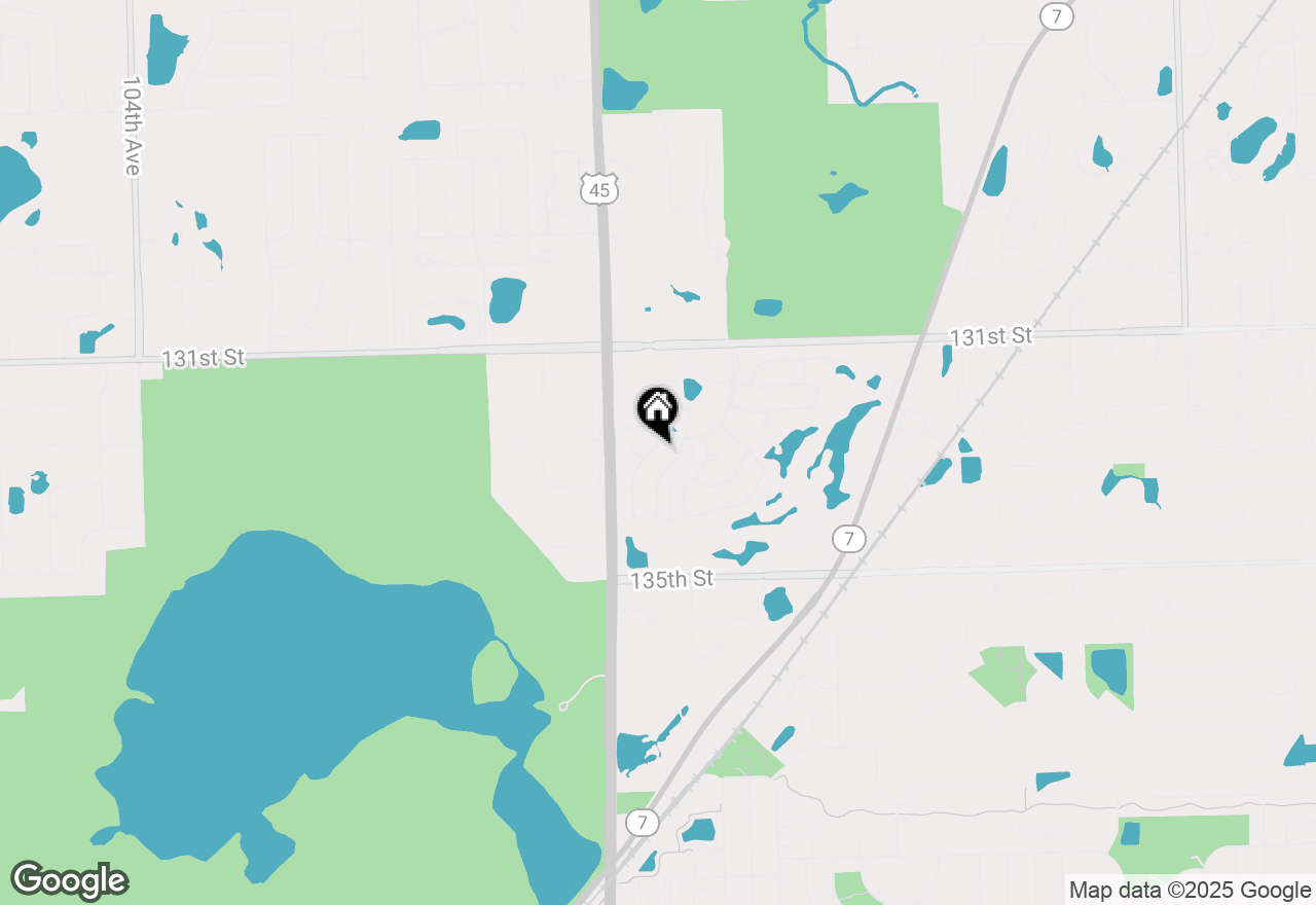 Map of 13251 Strandhill Drive, Orland Park, IL 60462