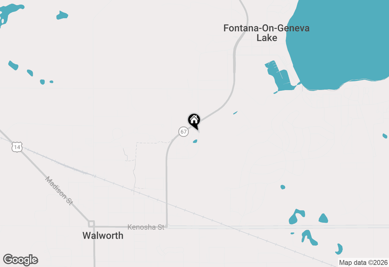 Map of 800 Aspen Dr #C5, Fontana, WI 53125
