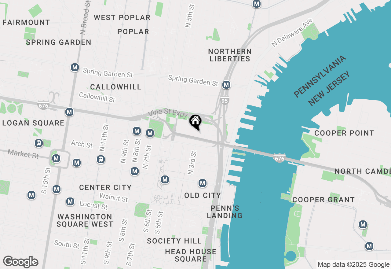 Map of 240 S 3rd Street #2, Philadelphia, PA 19106