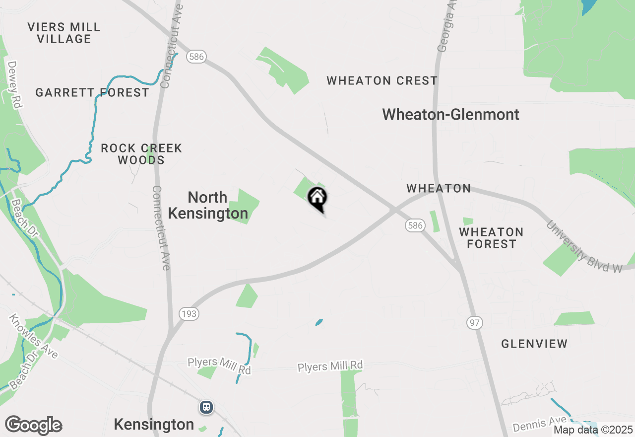 Map of 11214 Midvale Road, Kensington, MD 20895