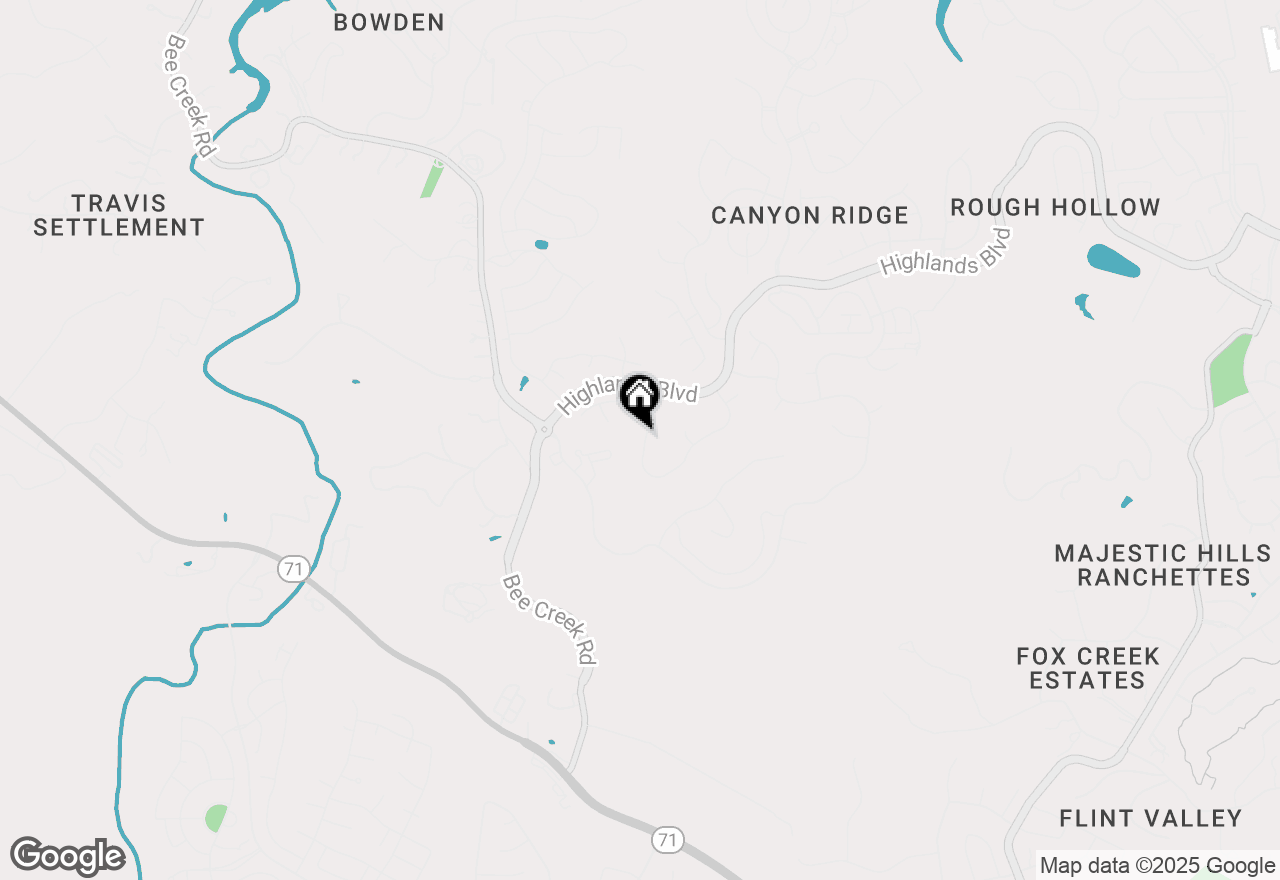 Map of 466 Anfield Cir, Austin, TX 78738