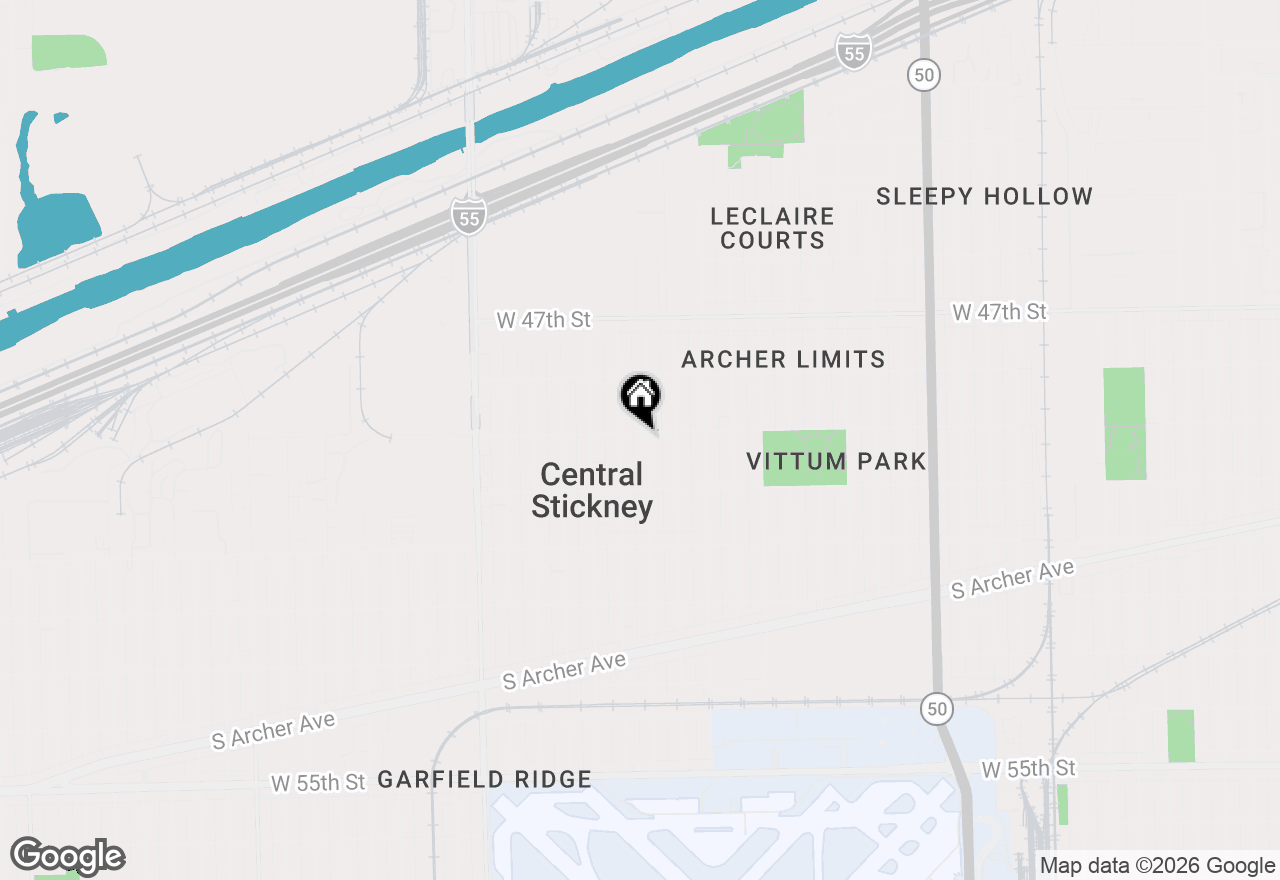 Map of 4900 S Lockwood Avenue, Chicago, IL 60638