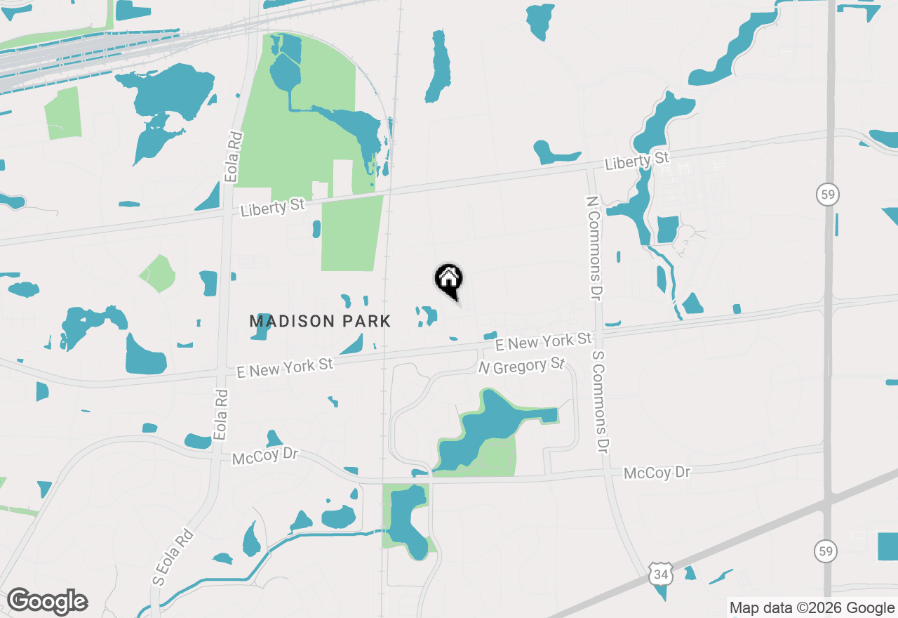 Map of 375 N Commerce Street, Aurora, IL 60504